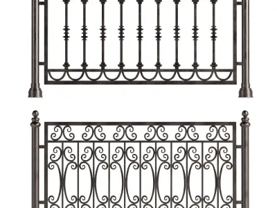 LATTICE FENCES VIGO 3D model