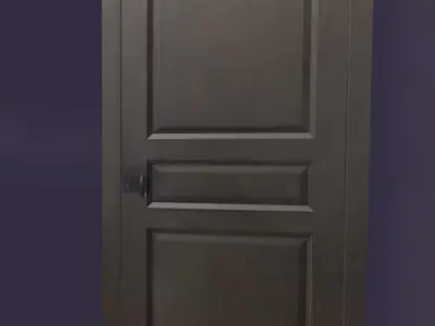 Scandinavian Door 3D model