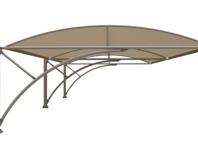 Parking Sunshade 3D model