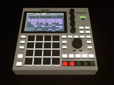 Drum Pad Beat Machine 3D model