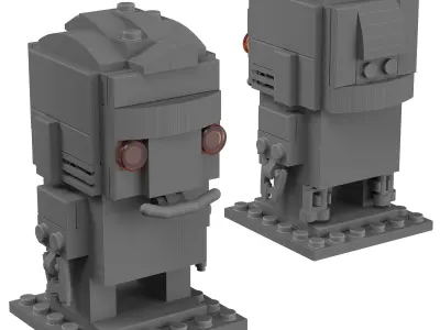 Lego Brickheadz - 41606 Star-Lord 3D model