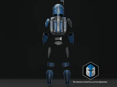 Bo Katan Armor - 3D Print Files 3D print model