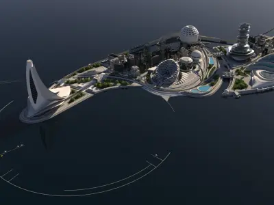 The City of the Future 4 3D model
