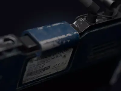 Sci-Fi Tactical Terminal - Neuralis - PBR 3D model