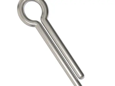 Steel Cotter Pin 3D print model