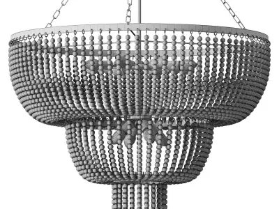 Crystorama Rylee 12 Light Chandelier 3D model