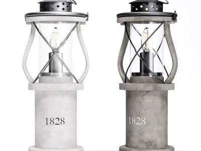 Lewiston Vintage Table Lamp 3D model