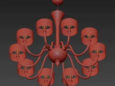 Ceiling Lights Bella Figura 3D model