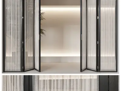 Interior door 3D model