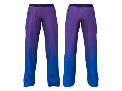 Men Cyberpunk Outfit Low-poly 3D model