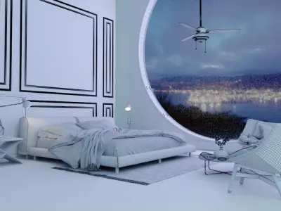 Interior 003  3D model