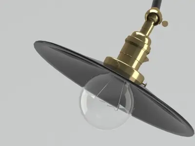Workstead Bent Wall Lamp 3D model