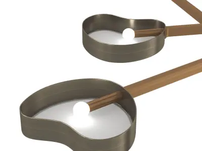  Gaspare Asaro CUORE CEILING LIGHT 3D model