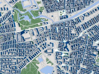 Malmo City Sweden 3D model