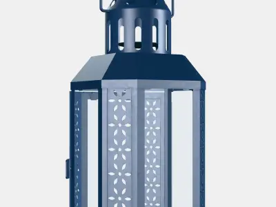 ENRUM Lantern for tealight in-outdoor 2 Low-poly 3D model