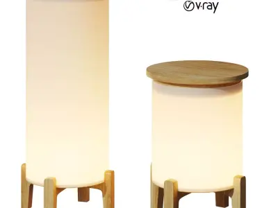 Shake Ethimo set 3D model