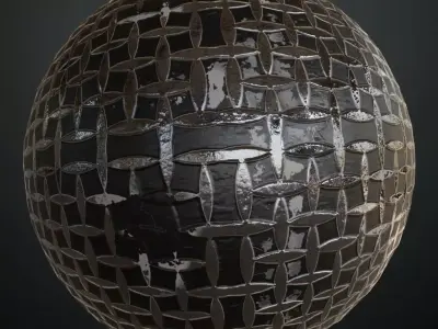 Diamond Metal Plate PBR Seamless Texture shop