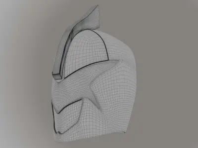 Maya 3D Helmet Prop - Project and Textures 3D model