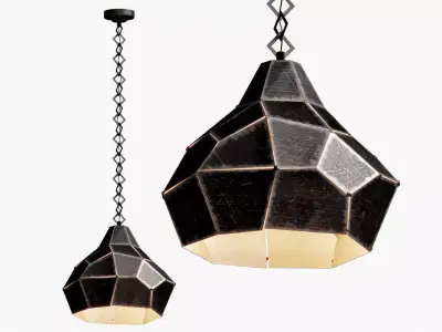 Loft lamp 3D model
