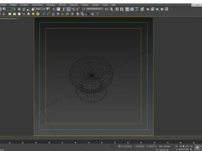 Furniture Door Handle Knob 3d model 16 Low-poly 3D model