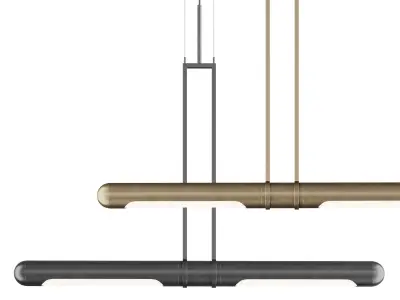 Bullet Pendant Light 3D model