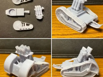 Renault Pattern Multi-mortar  3D print model