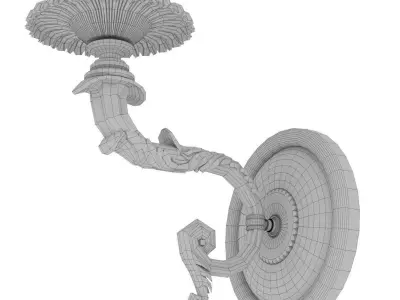 Arizzi 869 wall light 3D model