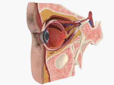  Human Eye Anatomy Cross Section 