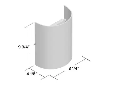 Oberg Flush Mount 3D model