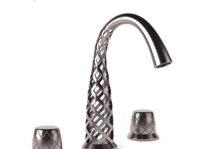 Braided faucet 3D model