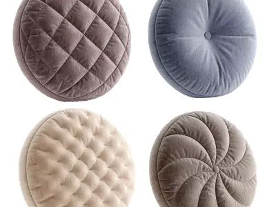 Pillow 43 with 4 options 3D model