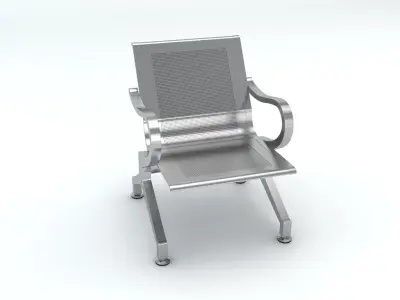 Waiting Chair Free 3D model