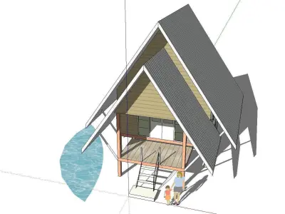 Creative Design-Holiday Cabin-086 3D model