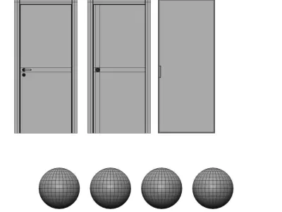 Garofoli Doors Set 3 3D model