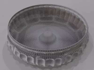 Turkish bath bowl 3D model