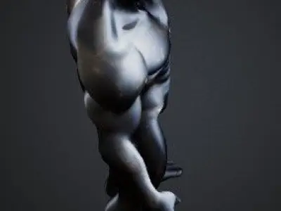 Alien 3D model 4