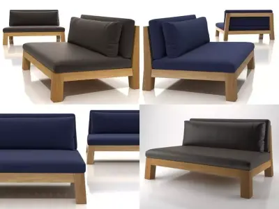Gijs loveseat 3D model