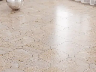 Mrf Floor Stone07 Low-poly 3D model