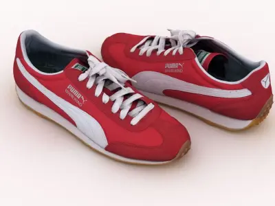 Shoe Collection puma sneakers 3D model