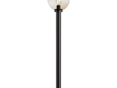 svetilnik outdoor floor lamp with globe light 3D model