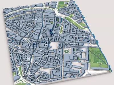 Frauenkirche in Munich Germany 3D model