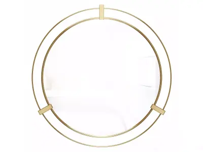 Mirror in a metal frame GZ-M1057 3D model