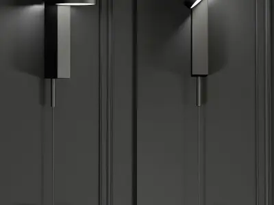 DENZYL clock hanging 3D model