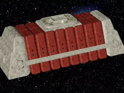 Bulk Container 1-144 scale 3D print model