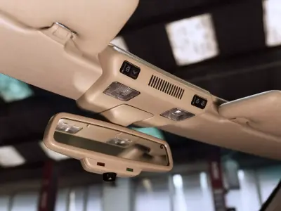 Mercedes SL R129 Interior Overhead console dome light 3D print model