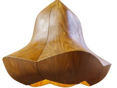 Laszlo Tompa Flower pendant light 3D model