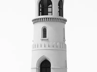 Sur Tower model Oman 3D model