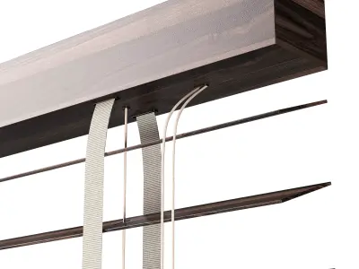 Wooden Blinds Set 42 3D model