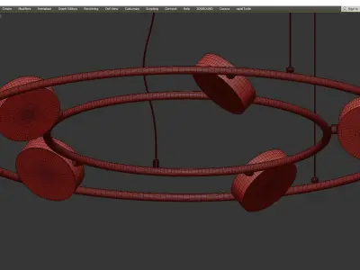 COUPLE ROUND 2 Low-poly 3D model