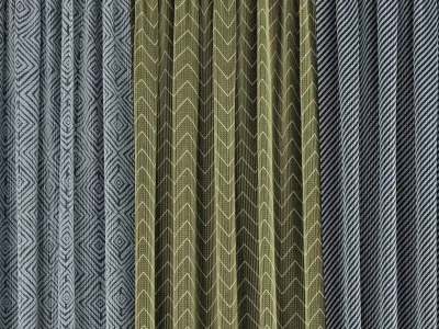 Curtain 335 3D model